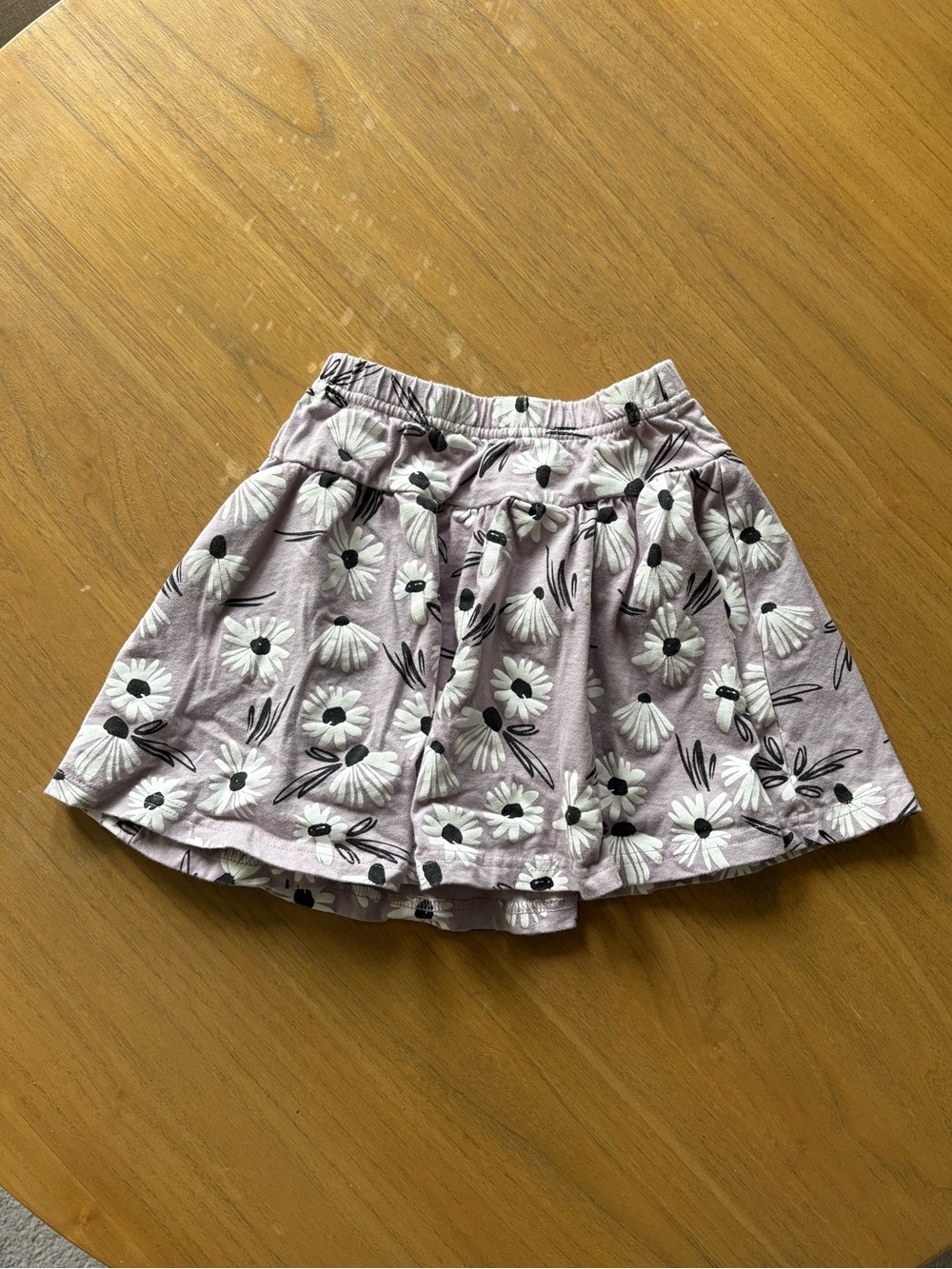 Girls' Floral Swing Skirt - Light Lavender
